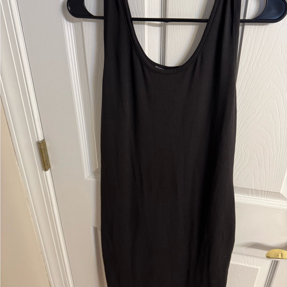 Elegant Black Sleeveless Dress